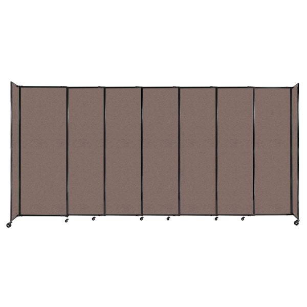 StraightWall Sliding Portable Partition 15'6" x 7'6" Latte Fabric